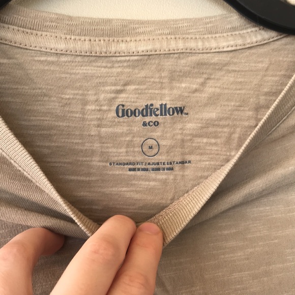 Mens tan long sleeve goodfellow & co size M - Picture 2 of 5